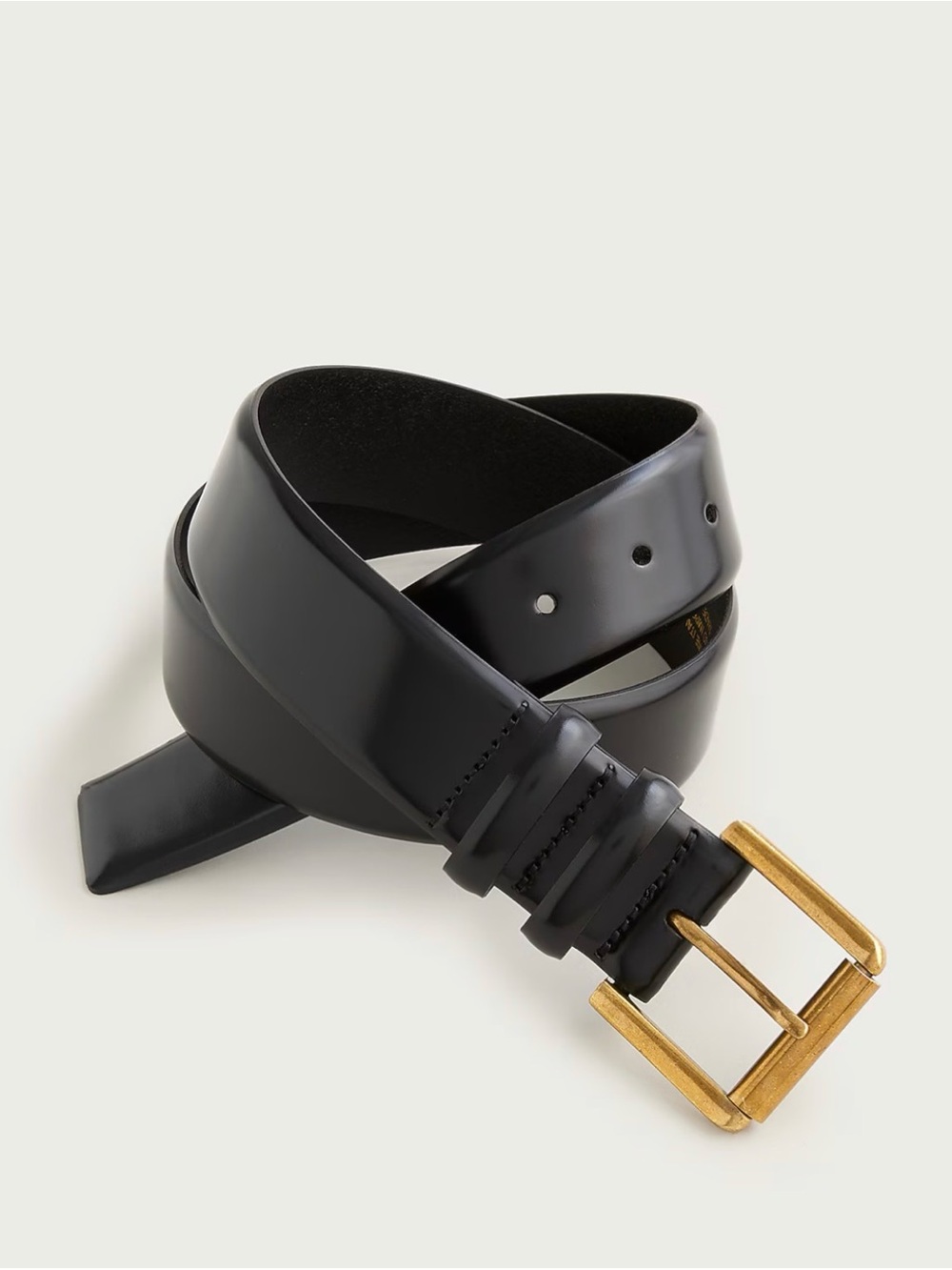 J. Crew Wide belt in spazzolato leather